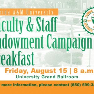 Faculty & Staff Endowment Campaign Breakfast @ Grand Ballroom