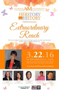 EXTRAORDINARY REACH - WOMEN'S HISTORY MONTH @ Lee Hall Auditorium