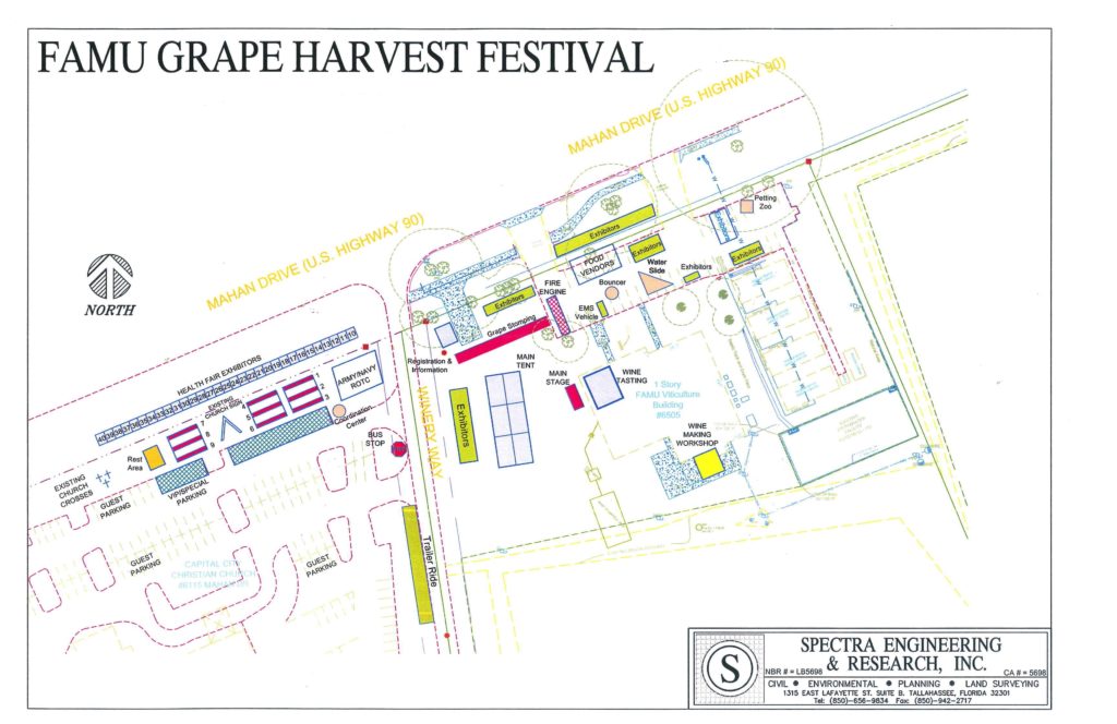 Grape Harvest Festival Map