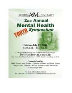 2nd Annual Mental Health Youth Symposium @ COPPS Blue Cross/Blue Shield Auditorium