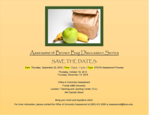 Assessment Brown Bag Discussion Series @ Teaching and Learning Center (TLC) | Tallahassee | Florida | United States