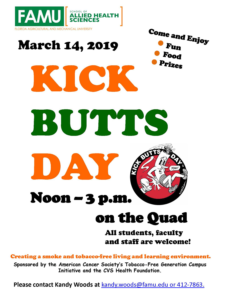 KICK BUTTS DAY 2019 @ The Quad