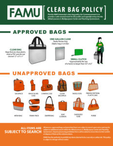 Clear Bag Policy for Commencement