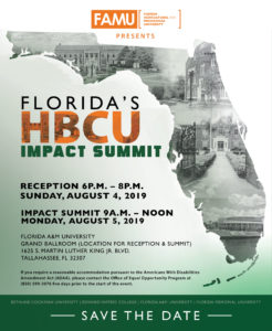 Florida's HBCU Impact Summit 2019 @ Grand Ballroom