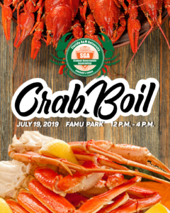 SGA Annual Crab Boil 2019 @ FAMU Park