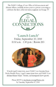 LEGAL CONNECTIONS (FAMU College of Law) @ FAMU College of Law