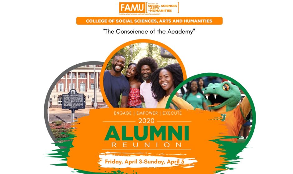 Save-The-Date FAMU College of Social Sciences, Arts and Humanities 2020 Alumni Reunion – CANCELED