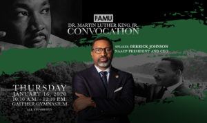 Dr. Martin Luther King Jr. Convocation 2020 @ Gaither Gymnasium