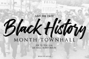 Black History Month Town Hall @ Lee Hall Auditorium