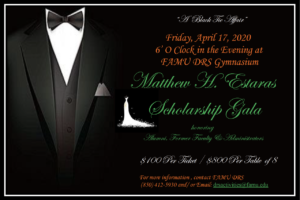 Matthew H. Estaras Scholarship Gala - POSTPONED @ FAMU DRS Gymnasium