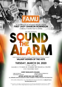 Sound The Alarm 2020 -CANCELED @ Hansel E. Tookes Sr. Student Recreation Center