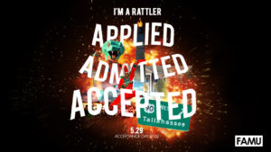 FAMU To Host Acceptance Day For Incoming Rattlers May 29 @ Via Zoom