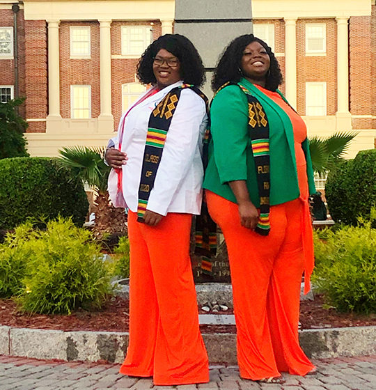 Graduating Lowder Twins Extend Their FAMU Family Tradition