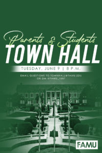 Parents and Students Town Hall Tonight at 8 p.m. @ Via Zoom