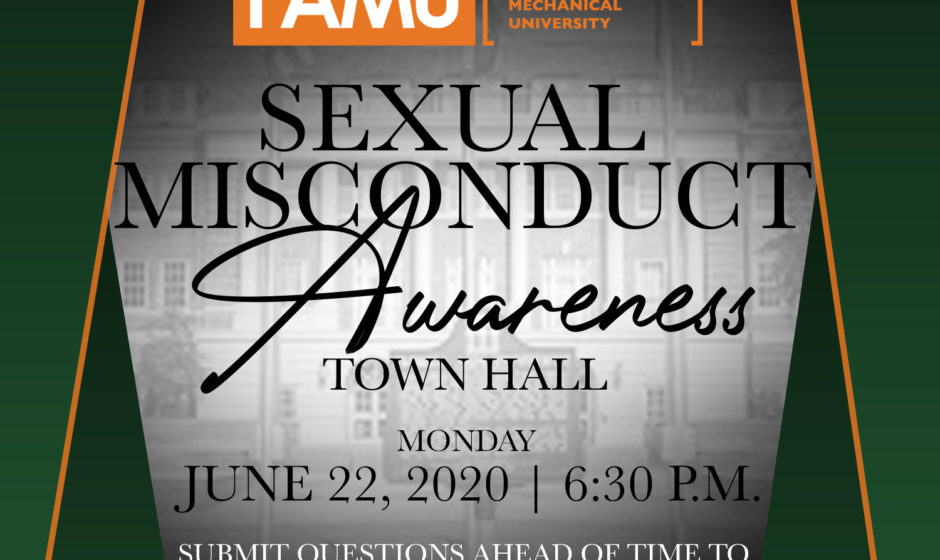 Sexual Misconduct Awareness Town