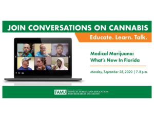 Register Now for MMERI Forum: Conversations on Cannabis @ Via Zoom