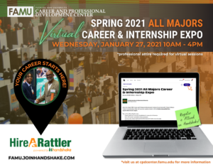 FAMU Career and Internship Expo @ Via Zoom