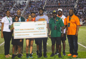 FAMU Receives $164,000 Donation from Rattlers in Arms
