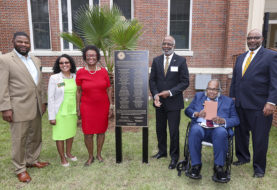 Plaque Honors 57 Original FAMU Law School Graduates￼