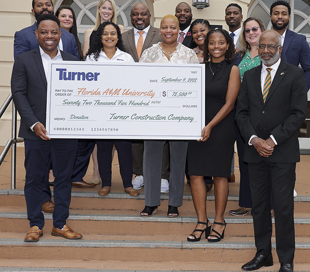 FAMU Signs Agreement with Turner Construction Company for Scholarships, Internships, Collaborations