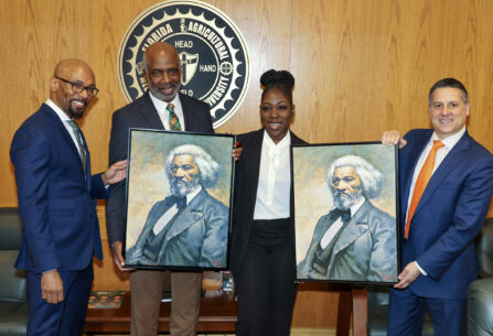 FAMU Student Receives the Frederick Douglass Bicentennial Scholarship