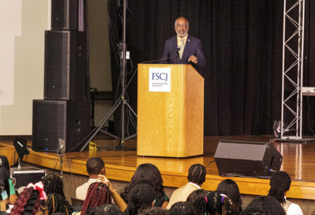 FAMU President Robinson Leads Recruitment Tour at FSC-Jacksonville
