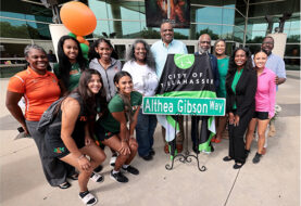 FAMU Holds Ceremony to Unveil Althea Gibson Way on Tallahassee Campus